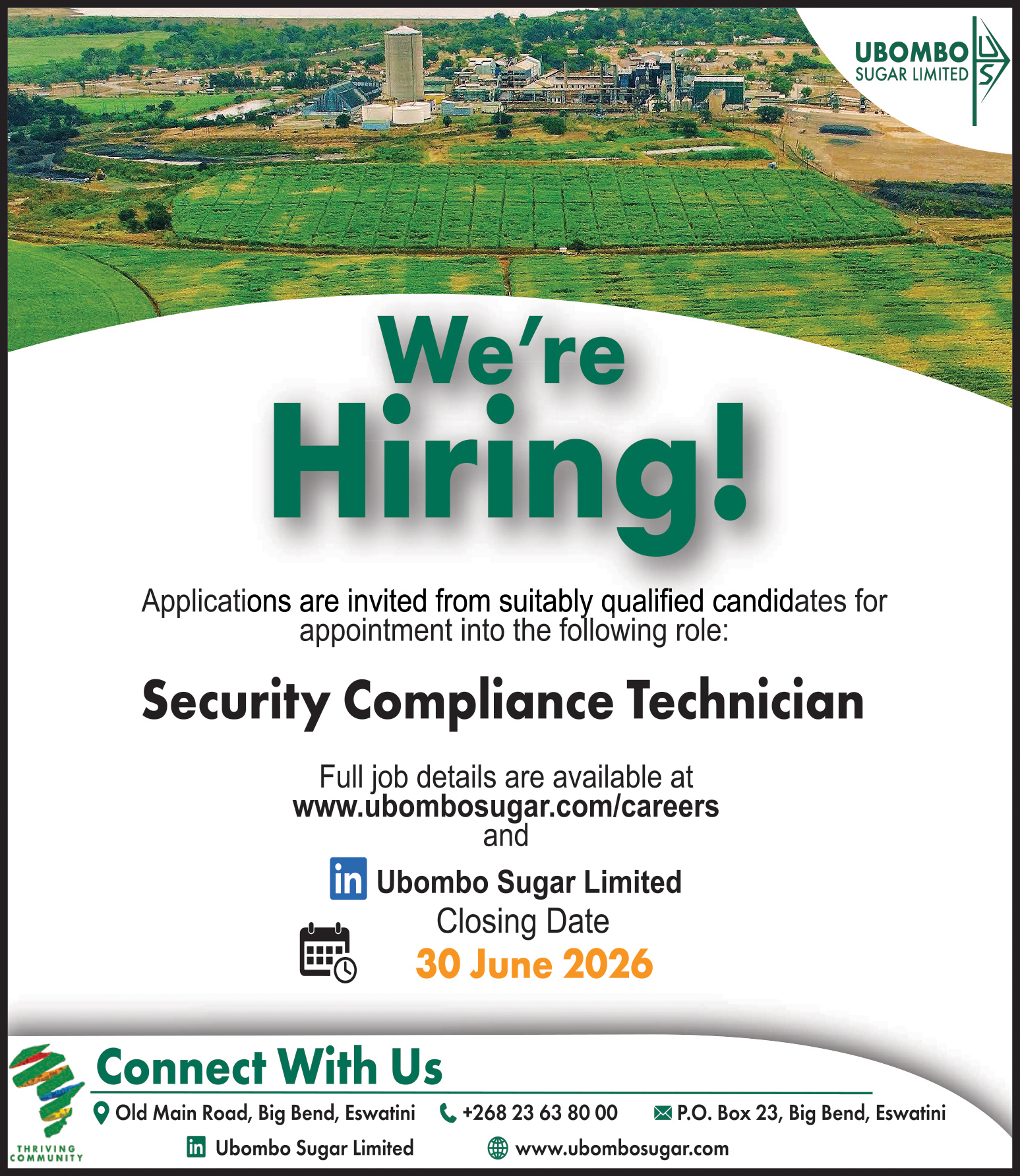 Security Compliance Technician &mdash; Engineering